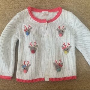 Mud Pie 12-18 month Reindeer Sweater